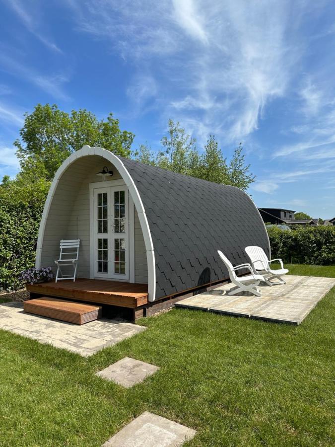 Lodge, Super Knus Tiny House, Nabij Vaarwater En Haven! Camping *