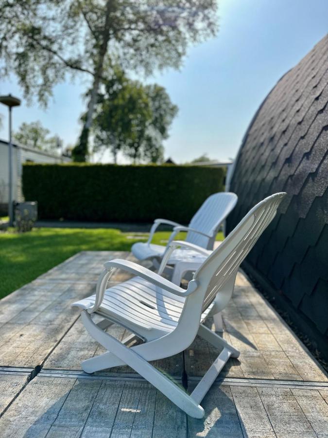 Lodge, Super Knus Tiny House, Nabij Vaarwater En Haven! Camping *